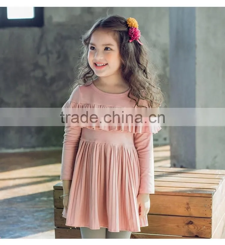 Lovelybabies kids fashion dresses pictures fashion ruffle icing modern dresses for girls