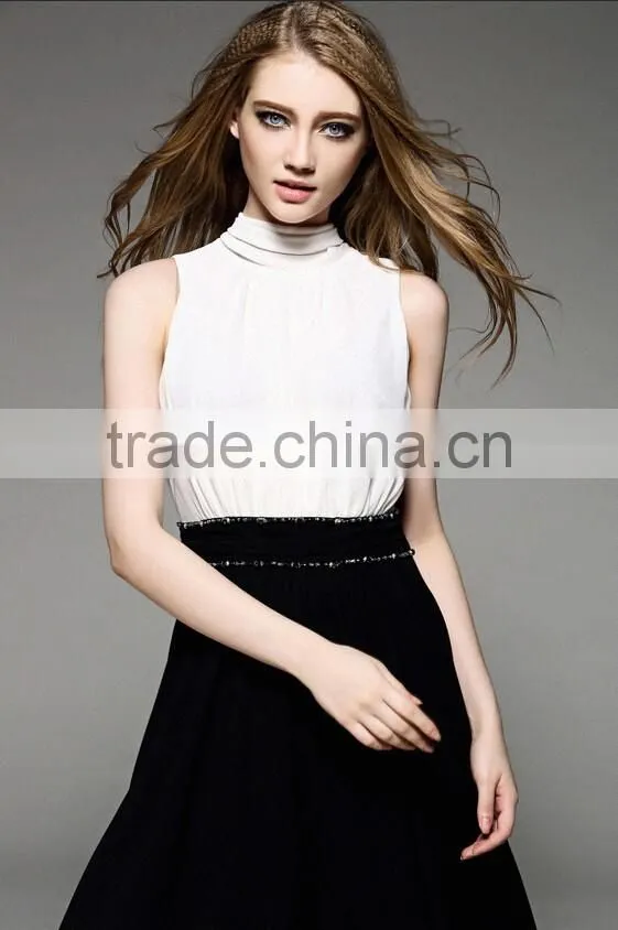 Women Sleeveless Bodycon Long Chiffon Party Cocktail Dresses Ladies Sexy Night Dress Maxi Dress