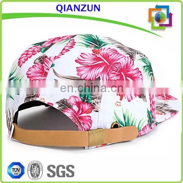 Hign quality print 5 panel hat custom hats manufactures