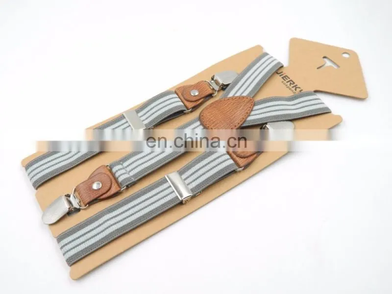 wholesale cartoon cardboard packing kids suspenders baby suspender