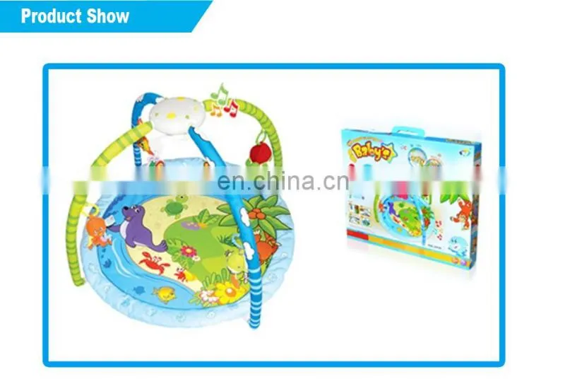 Electric baby play mats carpet with light and music