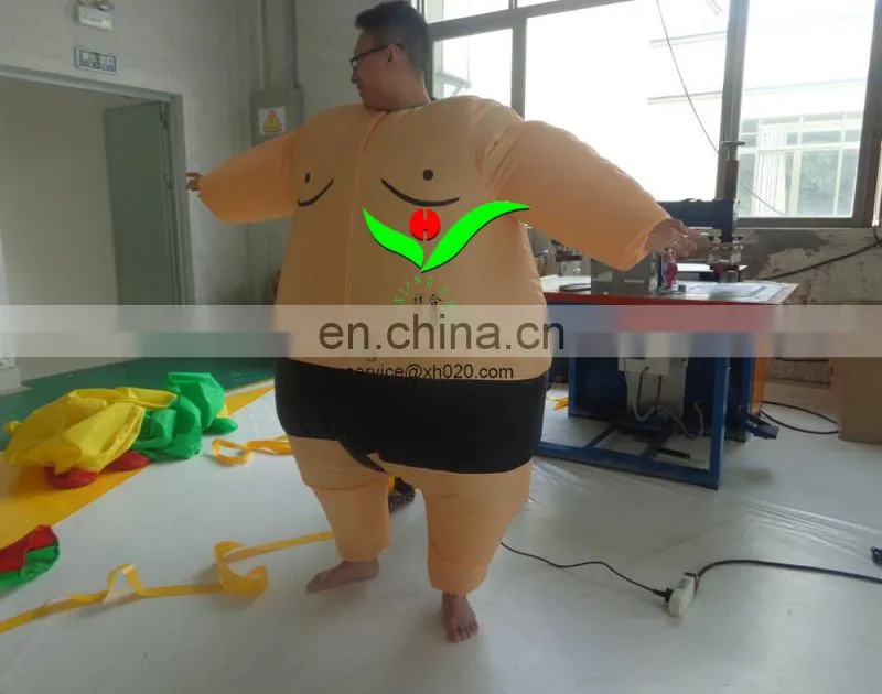 Funny festival Oxford Cloth inflatable adults sumo suit clothes