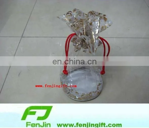 Promotional pvc drawstring bag