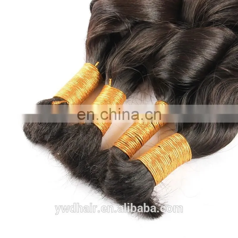 Cheap 8A 500G bulk human hair for braiding virgin raw malaysian hair human braiding hair bulk No wefts curly texture best