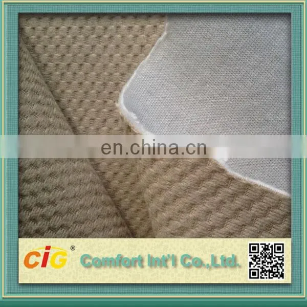 Polyester Car Seat Jacquard Brushed Fabric Bonding Fabrics