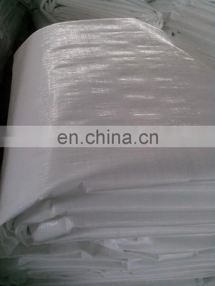 WHITE HEAVY DUTY TARPAULIN, PE CANVAS, KOREA STANDARD