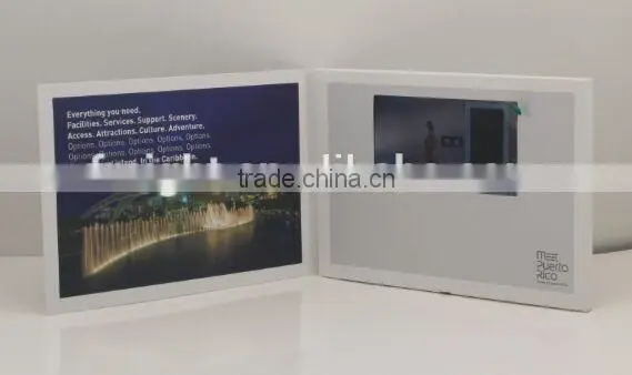 Display LCD video greeting card