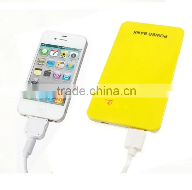 External rechargeble 4000mah slim power bank
