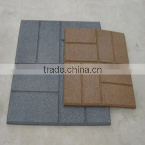 China anti-slip rubber floor tiles