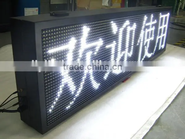 p10 outdoor blue led signs china, programmable digital led sign board