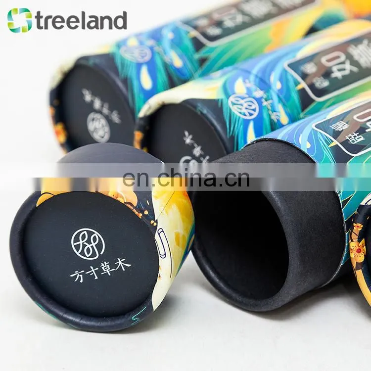 Custom fragrance incense sticks use Round paper tube box