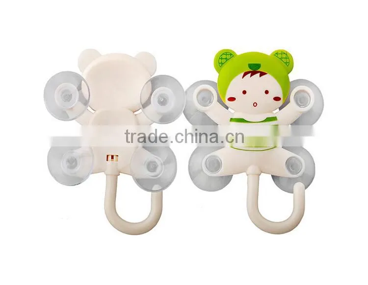 Novelty Plastic Suction Cups Hooks For Hanging 2Pcs/Set