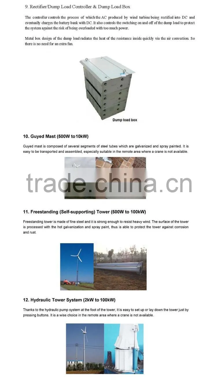 wind power generator motor 48v off-grid