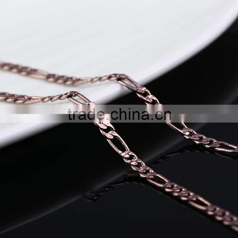 New fashion and factory best price cut chain chunky chain decorative chain flat curb coffee gold chain jewelry necklace