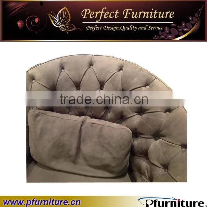Tufted comfortable single sofa PFS3701
