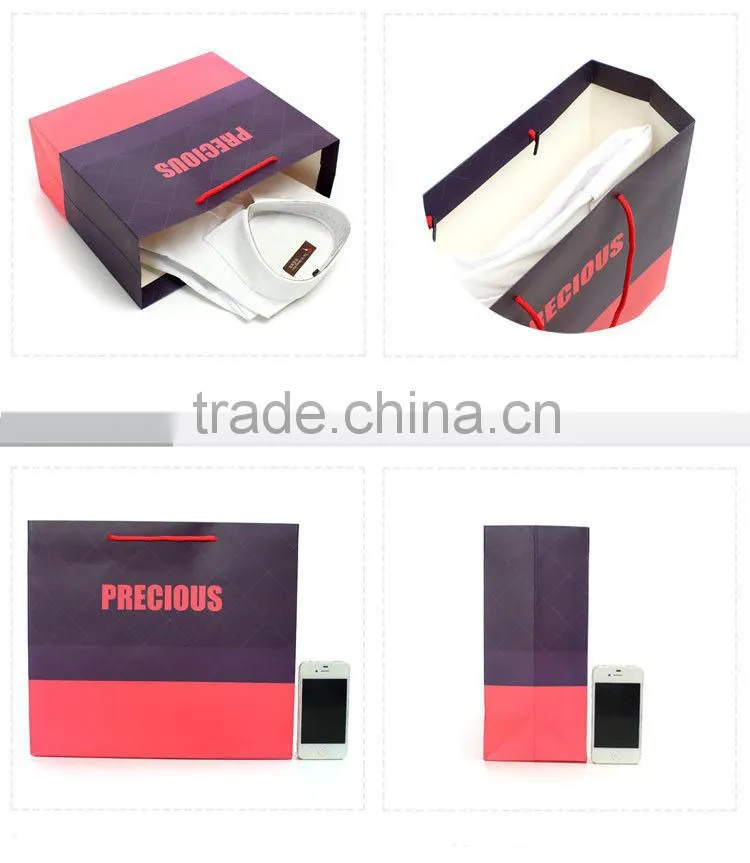fancy shirts packaging gift paper bag
