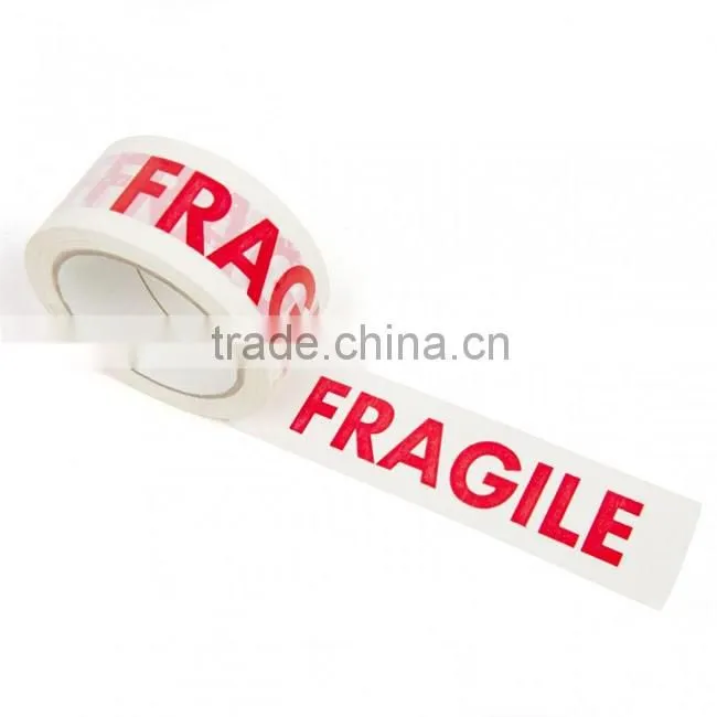 Printed Message Fragile Handle Tape with Care Box Sealing
