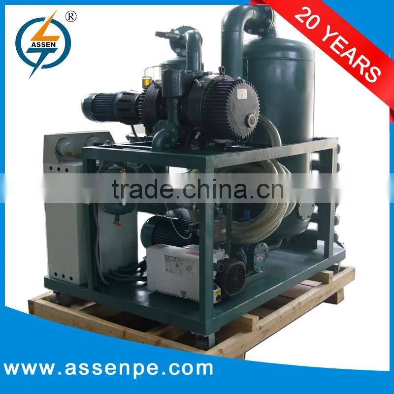 multi-stage high vacuum transformer oil filtering equipment/transformer oil filtration plant