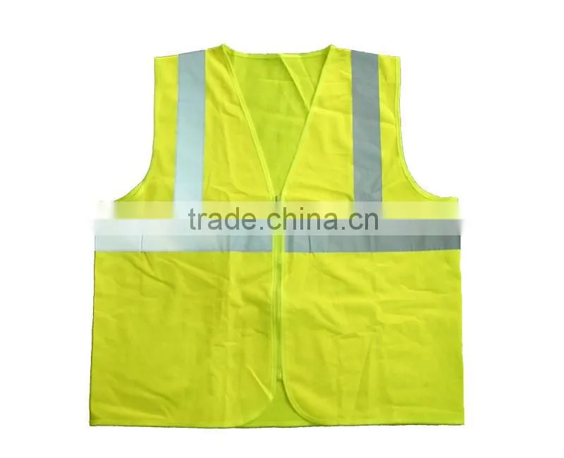 super bright newest safety vest Hi-vis safety vest safety tank top waistcoat