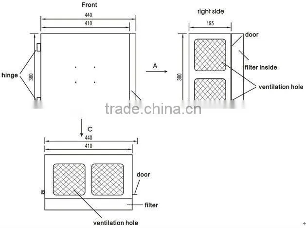 TFL Centrifugal Fan for Telecom Base Station