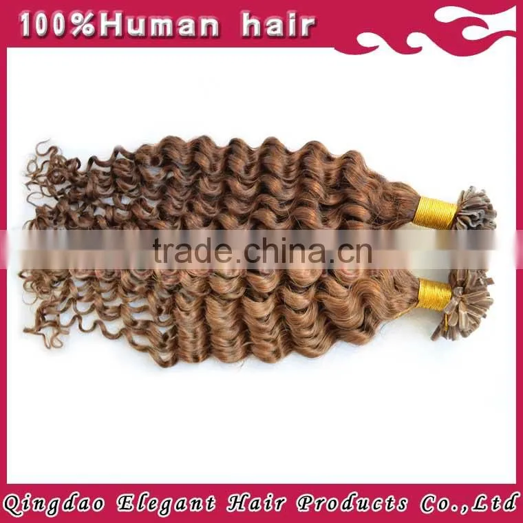 2014 wholesale best selling Qingdao supplier U hair extension