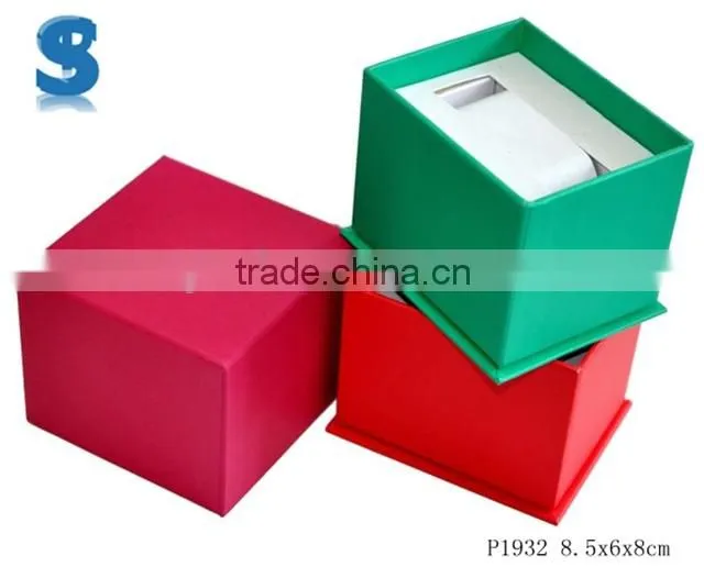 Visual Feast Paper Jewelry Watch Gift Packaging Box Bangle Box With Cushion Insert P1932