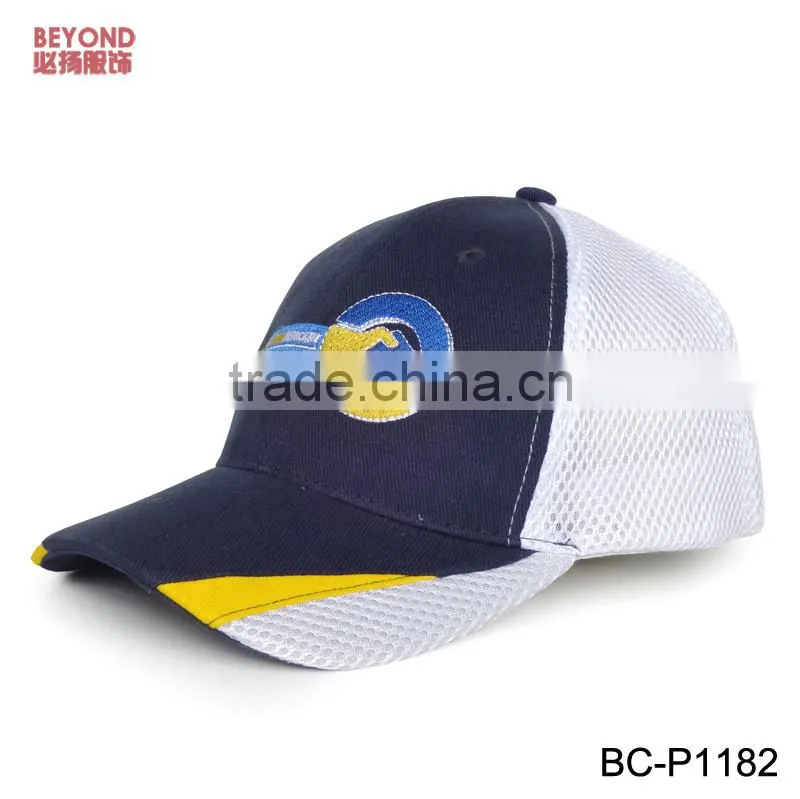 patchwork cap with embroidery logo