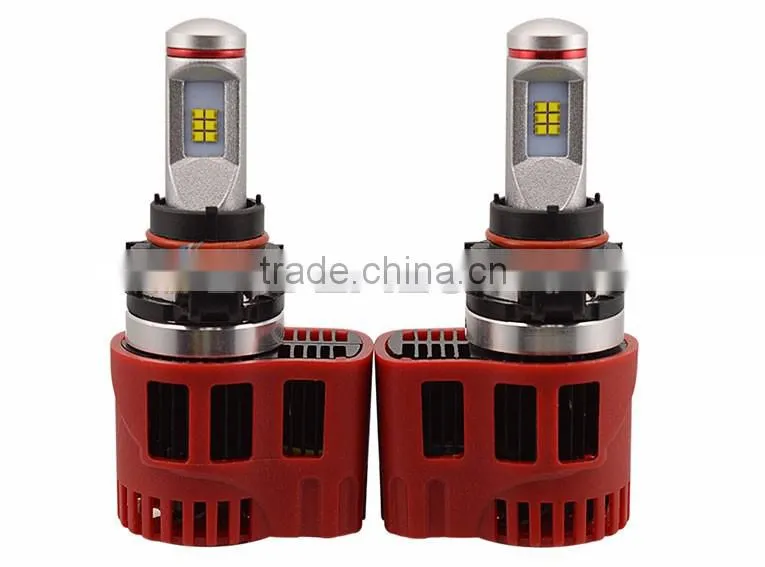 B-deals P6 45W LED Headlight for Cars Mini Size H4, H7, H8, H9, H10, H13, H16, 9004, 9007, 5202