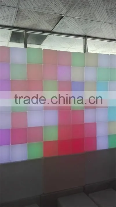 LED decorative lamp led cube with remote control YXF-4040C