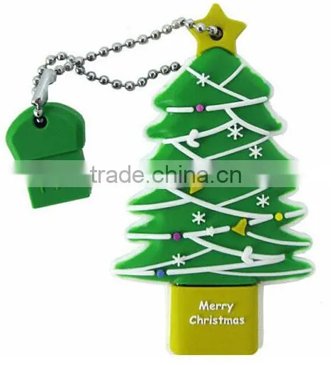 bulk 4gb Xmas Tree usb flash drives accept alibaba express