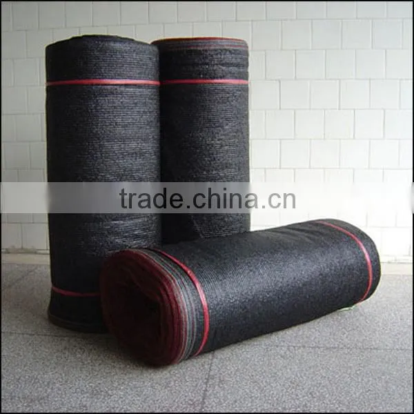 PE shade net Black