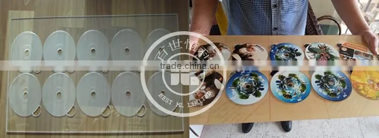 Digital CD printing machine with 6 color, 6 color uv printer,cd dvd printing machine