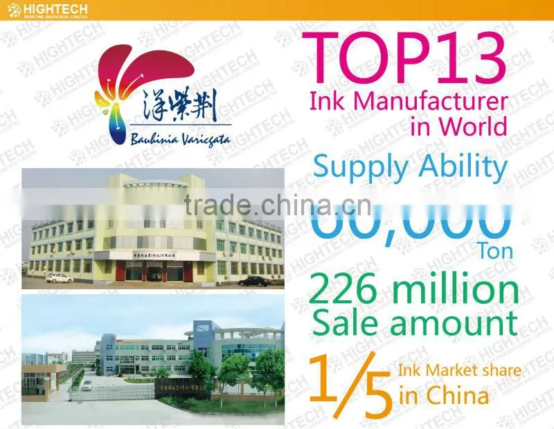 Eco Dry Fast High Impression Bright Color Offset UV Ink