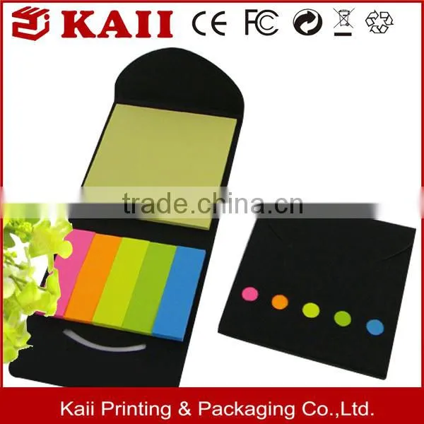 combined sticky memo pad, hard cover sticky memo pad, school and office supply sticky memo pad manufacturer and sales