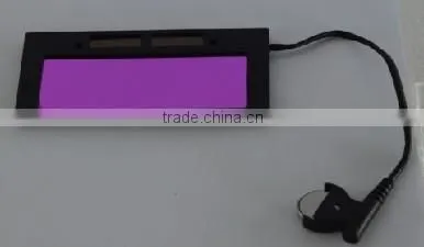Black Solar Power Auto Darkening Welding Helmet