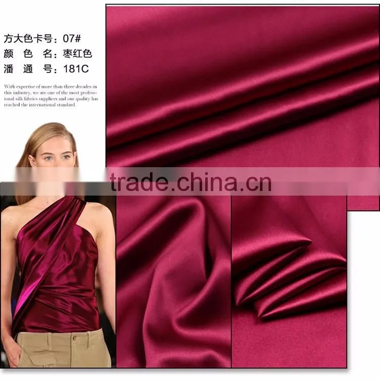 Silk 16mm silk stretch satin fabric