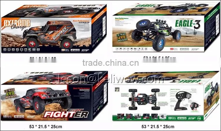 4WD 2.4G Powerful Electric Brushless RC Racing Car Professional Racer 70KM/H