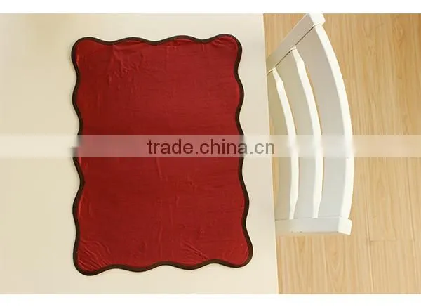 New design high quality cotton fabric wedding decoration placemats