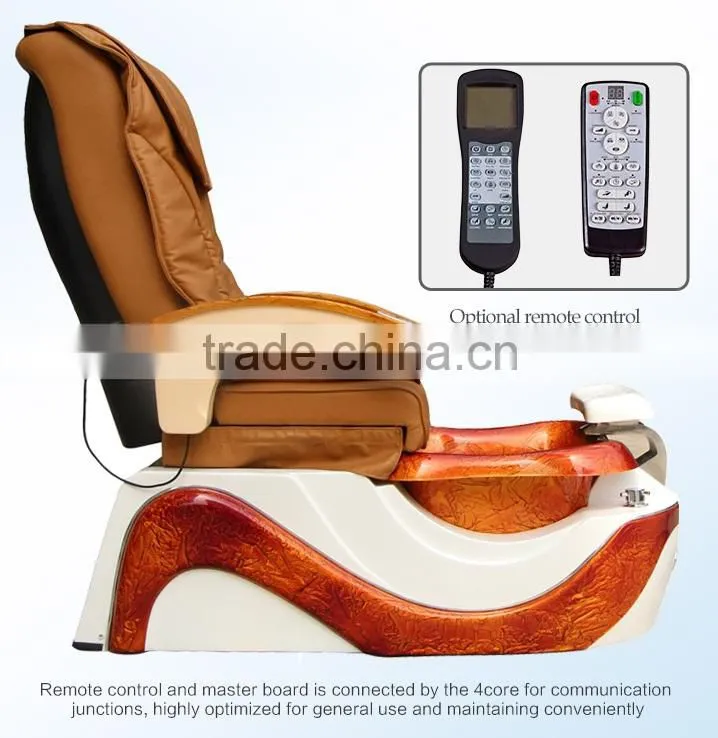 whirlpool european touch back massage pedicure foot spa chair