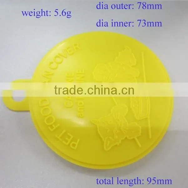 PE Plastic lid for paper can/plastic can/tin can