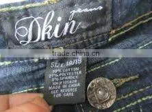 Hot sell man's jeans with cotton SO