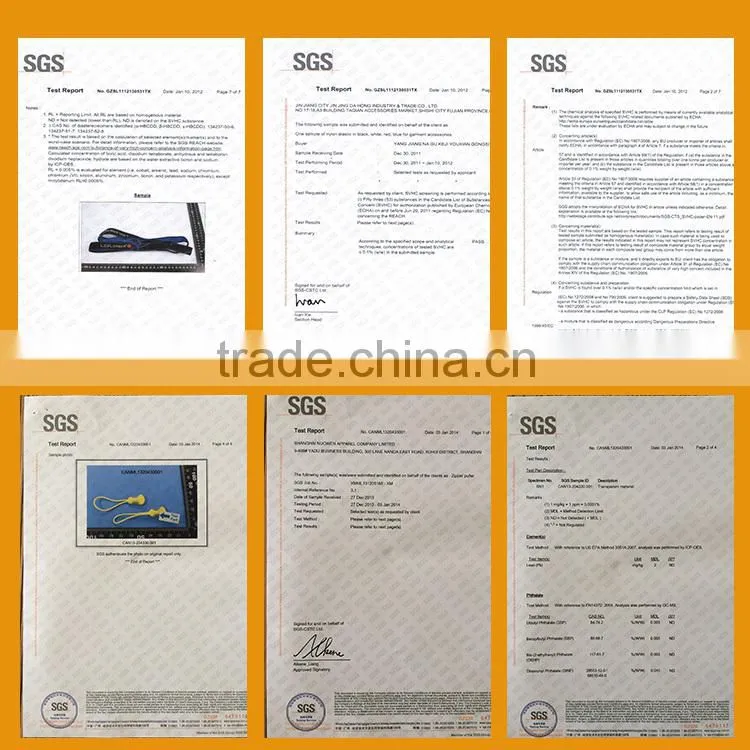 reversible resin zipper sliders for shoe bags