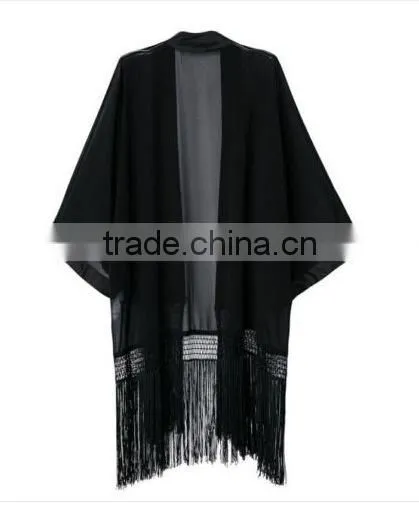 Sexy Lady Tassels cardigan kimono