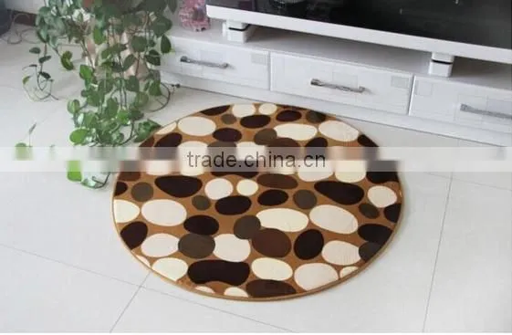 microfiber home/door/floor/ bathroom printing chenille rug/mat/bath mat