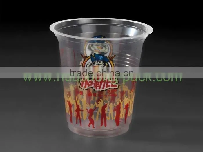 360ml disposable cup karachi with dome lid, 360ml disposable plastic milkshake cup with dome lids