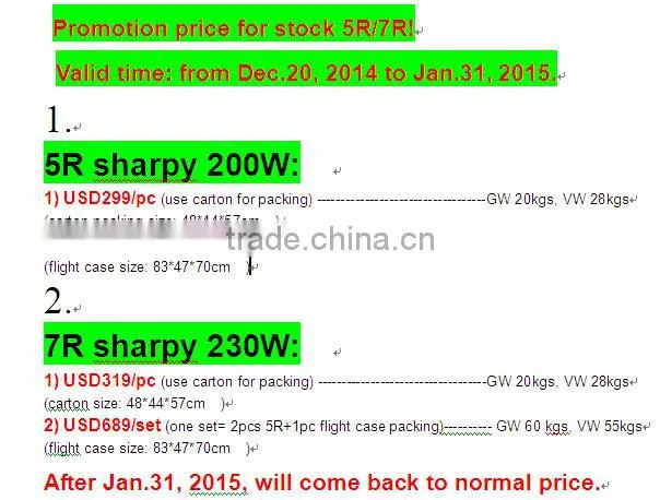 led lighting rgb 5R 200W High Power Scanner Effect Light buy direct from China factory