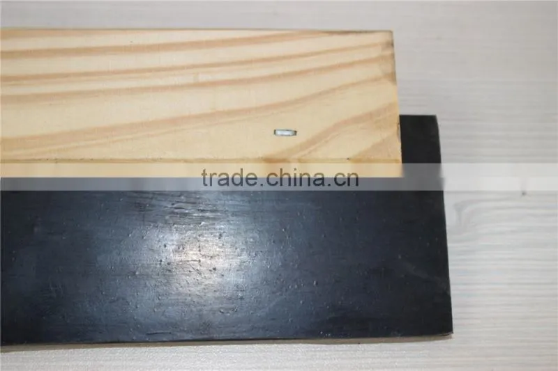 scraper with rubber blade