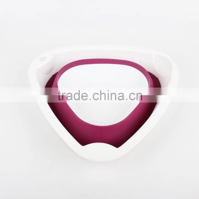 Factory directly supply custom design food grade plastic Collapsible Strainer