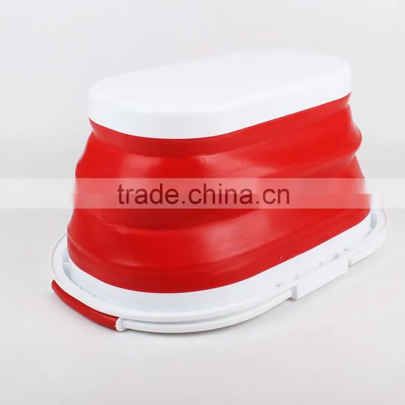 Wholesale food grade plastic Collapsible Basket
