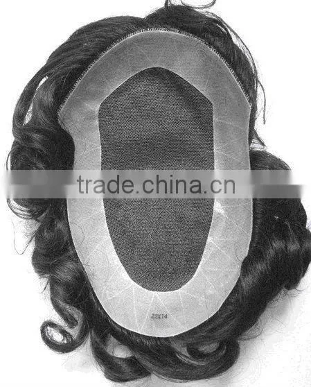 Best seller men hair toupee/cheap toupees for men